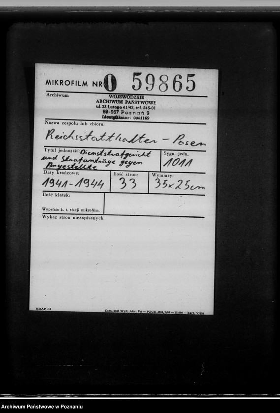 Obraz 2 z jednostki "Dienststrafgericht und Strafanträge gegen Angestellte"