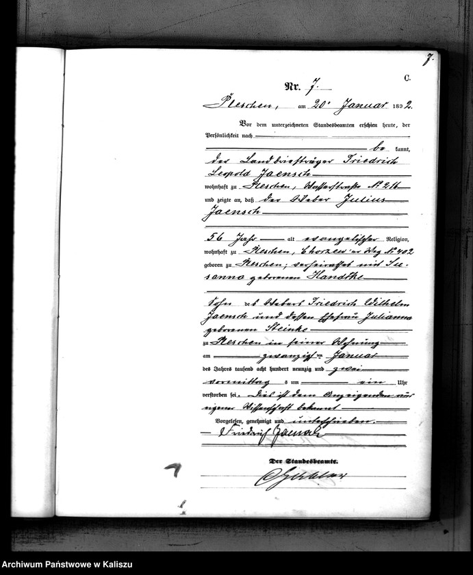 Obraz 10 z jednostki "[Księga zgonów]"