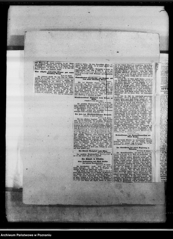 Obraz 16 z jednostki "Sprawy Polskie w zaborach: austriackim i rosyjskim [wycinki z prasy niemieckiej]"