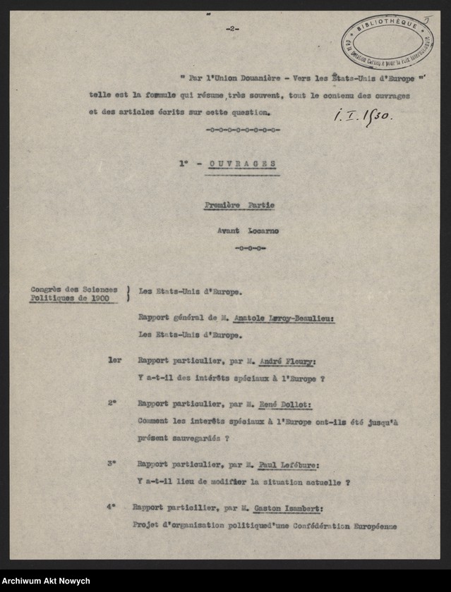 image.from.unit.number "Dotation Carnegie pour la Paix Internationale, Centre Européen - Paryż. Informacje o wydawnictwach."