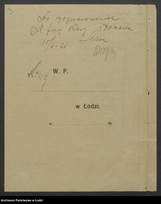 Obraz 5 z jednostki "„Jakor – M. Drewnowski, S. Nowicki, S. Weinberg” – Biuro ekspedycyjno-transportowe spółka komandytowa"