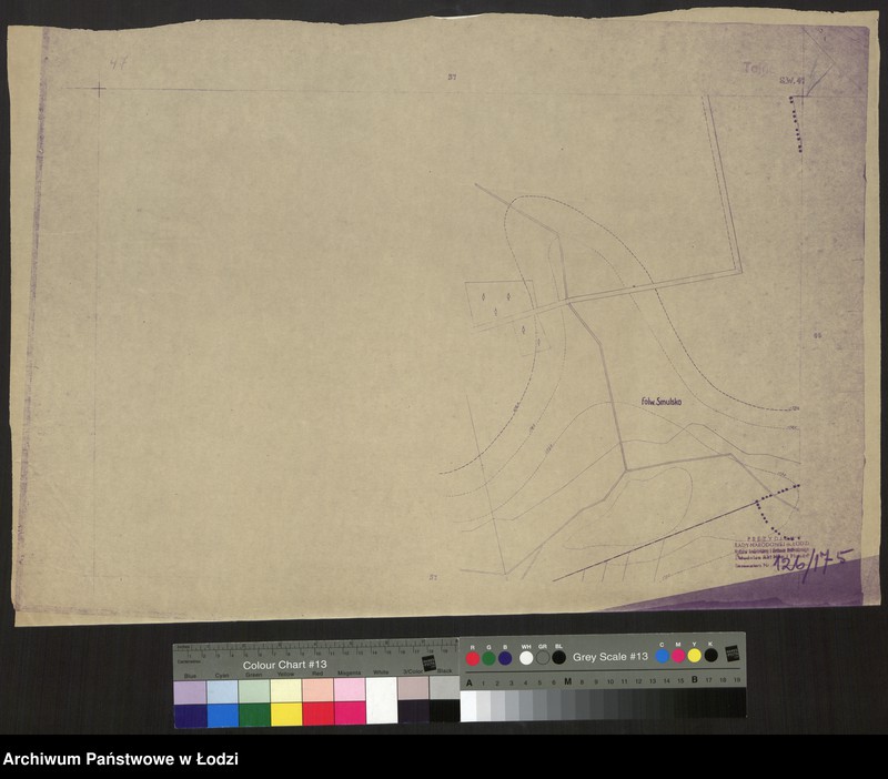 Obraz 1 z jednostki "Plan miasta Łodzi. Sekcja SW 47"