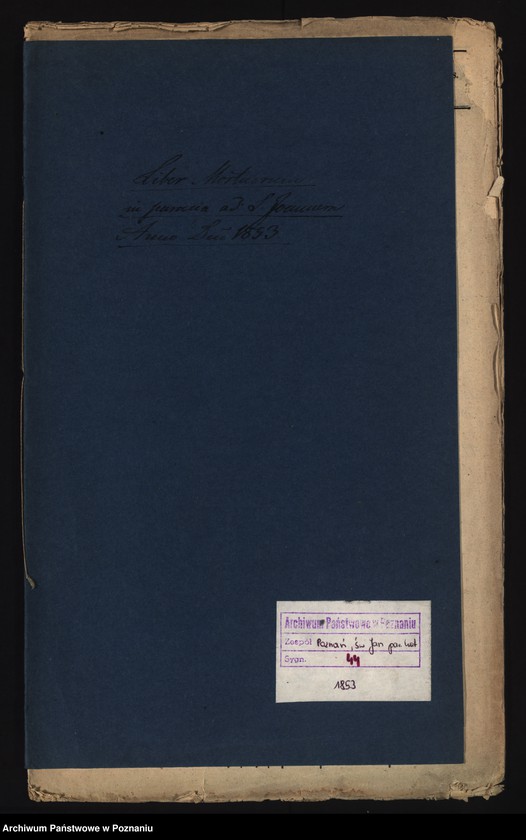 Obraz 2 z jednostki "Księga zgonów"