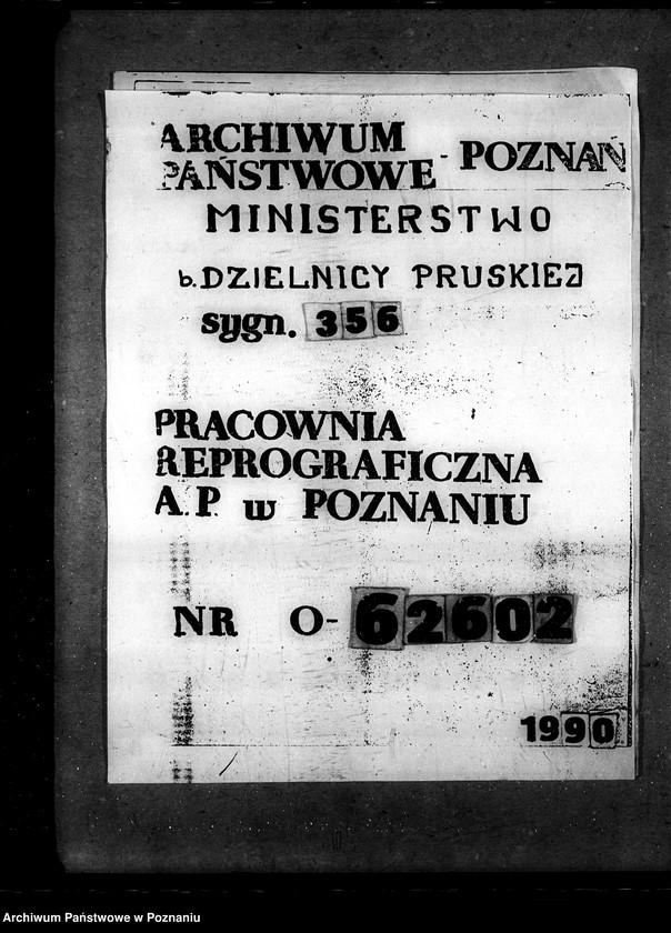 Obraz 1 z jednostki "Sprawy prawne Komisja Generalna w Poznaniu"