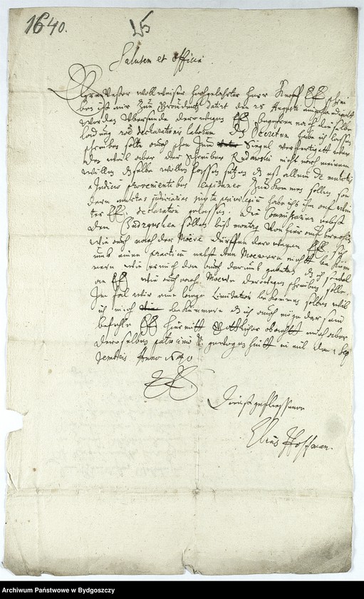 image.from.unit.number "Schriftwechsel der Stadt Neuenburg mit verschiedenen Beamten u. Privaten"