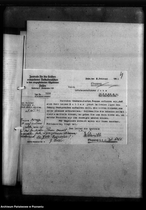 Obraz 8 z jednostki "Ermordung von zwei unbekannten jungen Volksdentschen in Nessan (Nieszawa)"