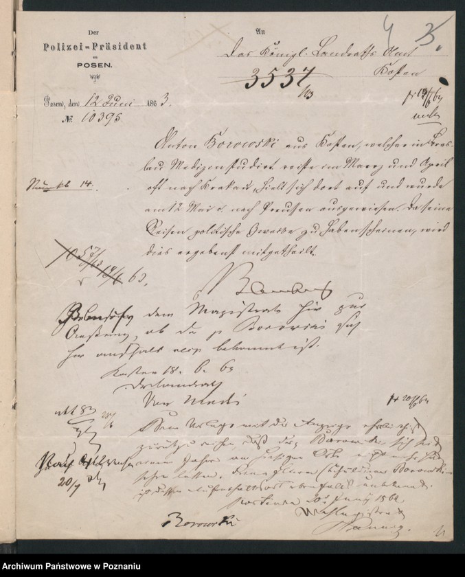 Obraz 7 z jednostki "A. betr. die Studenten Wladislaus und Anton Borowski"