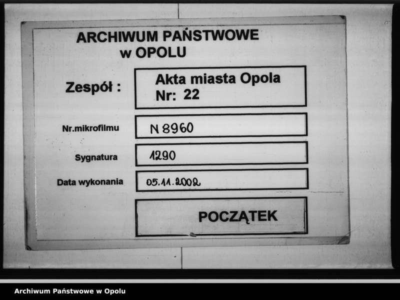 Obraz 1 z jednostki "Acta vom Vorspann - Wesen Vol. I 1742 bis 1812"
