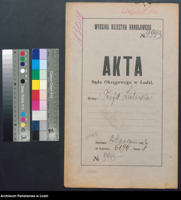 Obraz 2 z jednostki "Teofil Zielonka- handel win, wódek i towarów kolonialnych"