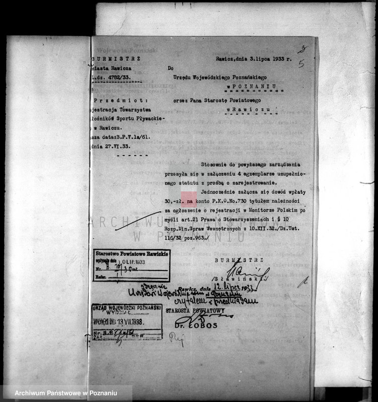 Obraz 9 z jednostki "Towarzystwo Miłośników Sportu Pływackiego w Rawiczu"