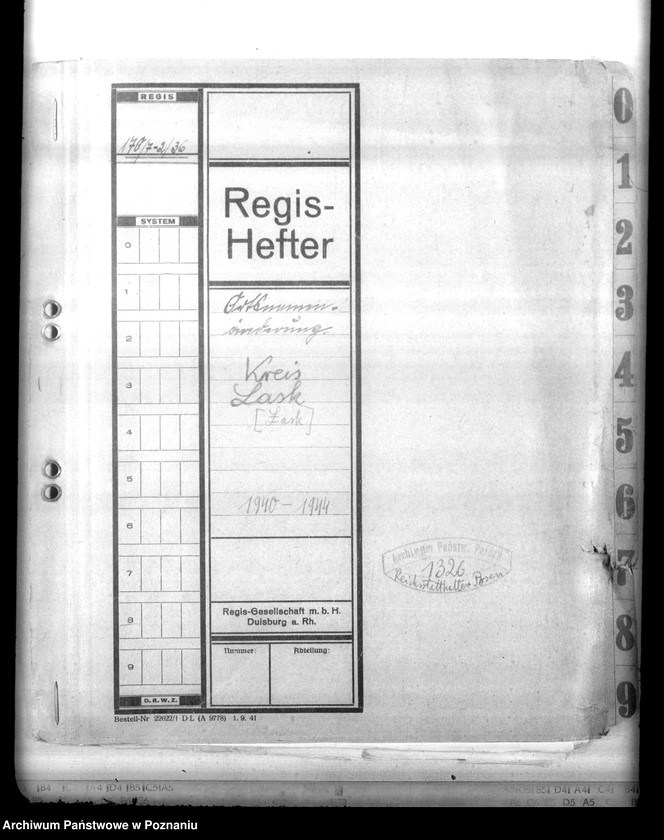 Obraz 4 z jednostki "Ortsnamenänderung - Kreis Lask (Łask)"