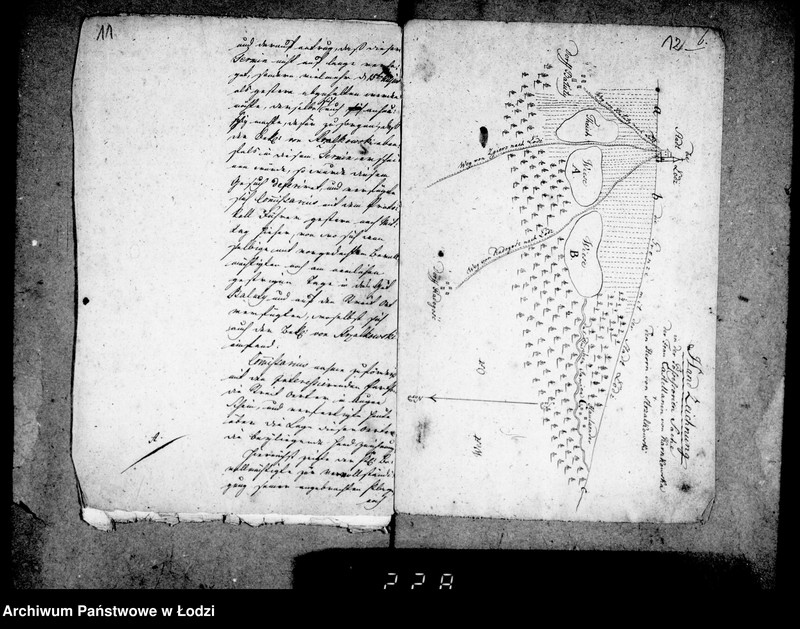 Obraz 11 z jednostki "Akta tyczące się sporu granicznego pomiędzy gminą miasta Łodzi a Dobrami Radogoszcz i Bałutami"