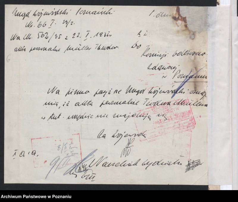 Obraz 10 z jednostki "Różne sprawy."