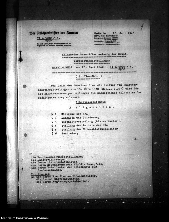 Obraz 5 z jednostki "Haushalt- Hauptvermessengsabteilung"