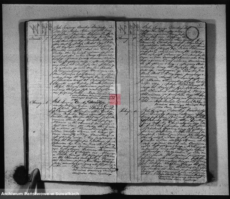 image.from.unit.number "Akta Urodzonych Gminy Berznickiey od Dnia 1-o Stycznia 1820 Roku"