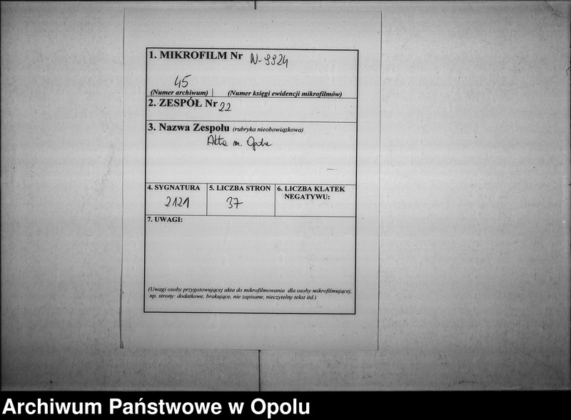 Obraz 2 z jednostki "Acta des Magistrats zu Oppeln betreffend die Schankanlage in dem Ringhause No 13"
