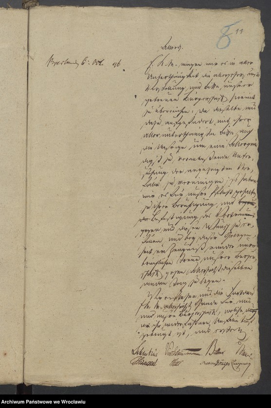 image.from.unit.number "Austand in der Stadt von 6 October 1796."