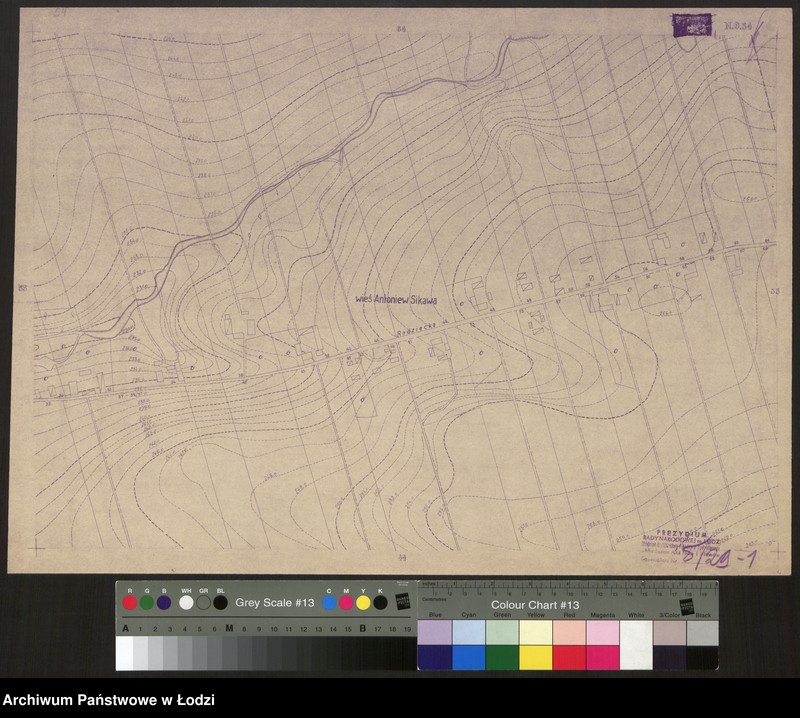 Obraz 1 z jednostki "Plan m. Łodzi 1:2000. Sekcja NO54"