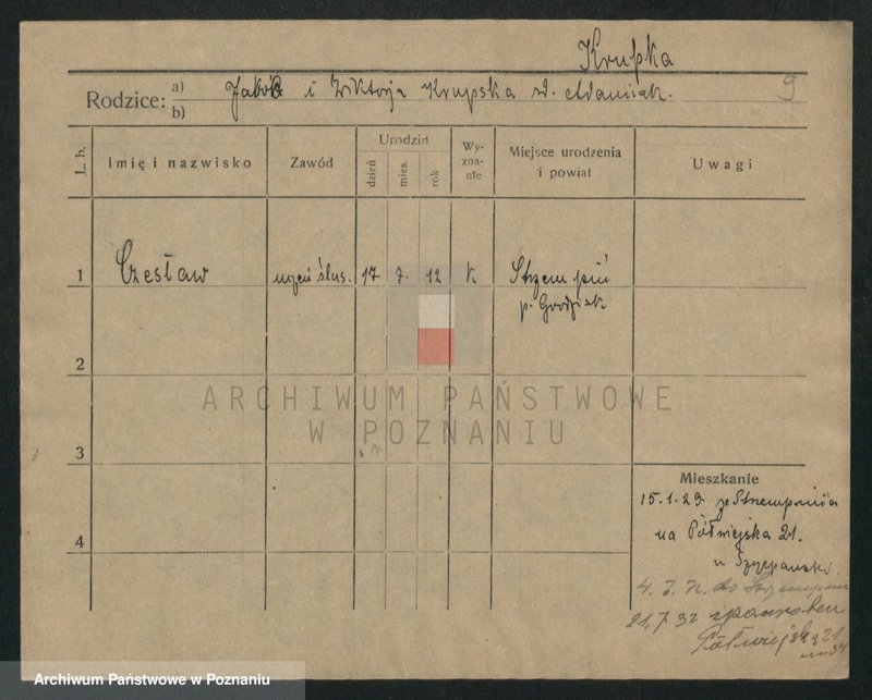 image.from.unit.number "Krupczyńska - Kruszyński"