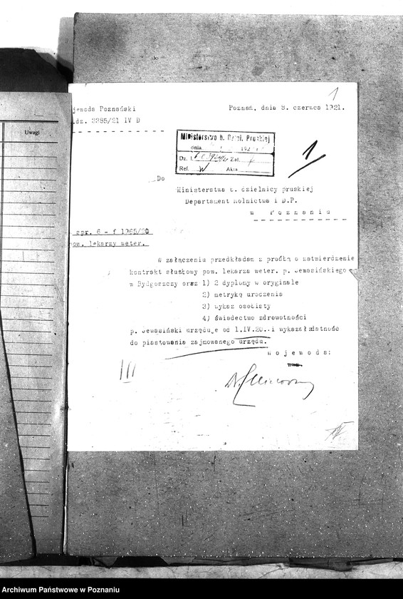 Obraz 5 z jednostki "Pow. lekarz Weterynaryjny Bydgoszcz"