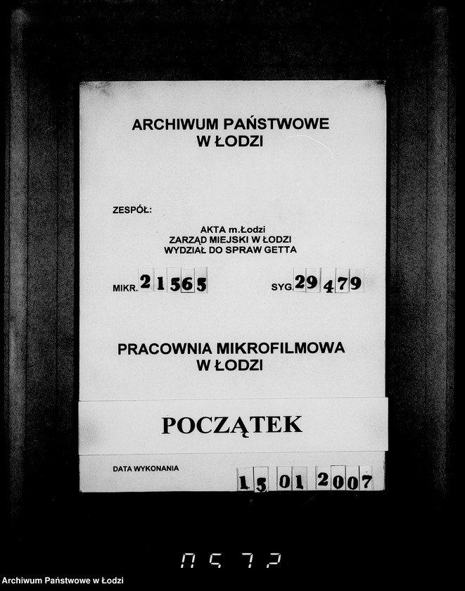 Obraz 1 z jednostki "J.361-375 [Wnioski Żydów z Getta o zwrot należności za pracę lub towar wzięty na kredyt]"
