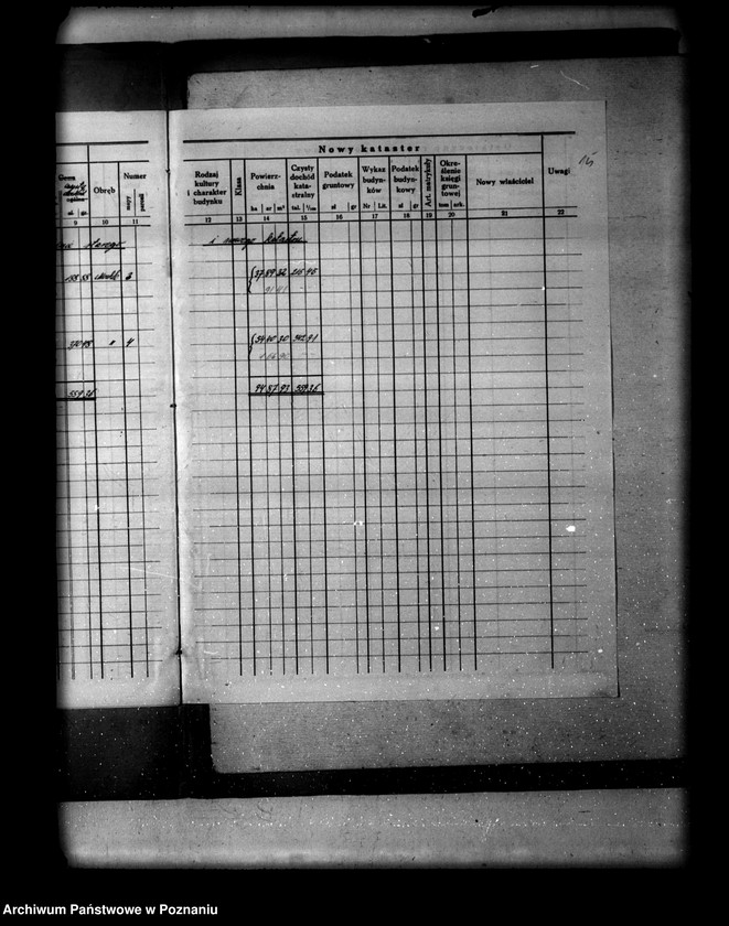 Obraz 19 z jednostki "Ostateczny rejestr pomiarowy gromady Mochle powiatu bydgoskiego"