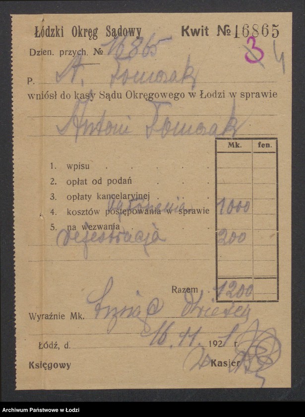 Obraz 6 z jednostki "Antoni Tomczak- prowadzenie restauracji"