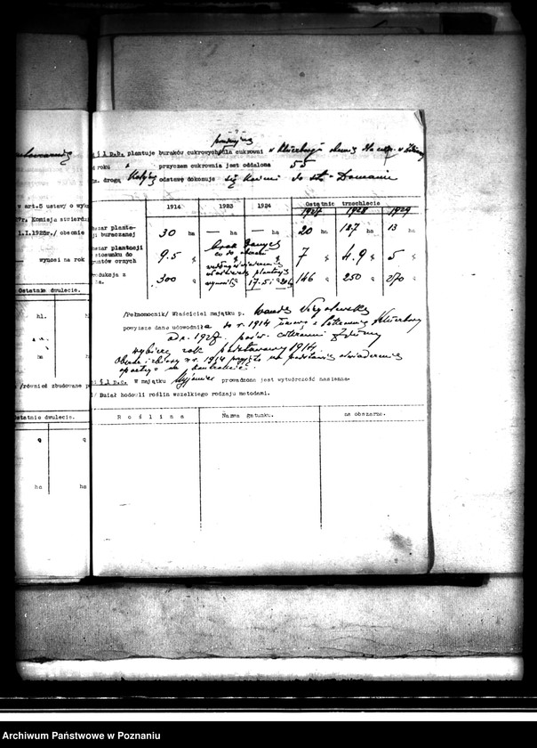 Obraz 11 z jednostki "Majątek Myjomice powiatu kępińskiego wyłączenie z art. 4,5 ustawy o przeprowadzeniu reformy rolnej"