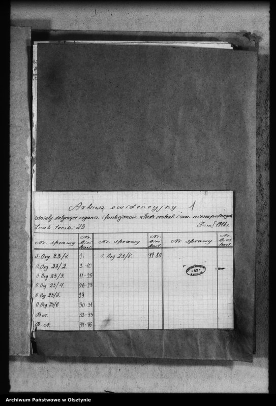 image.from.unit.number "Materiały dot. organizacji i funkcjonowania władz centralnych i urzędów niezespolonych"
