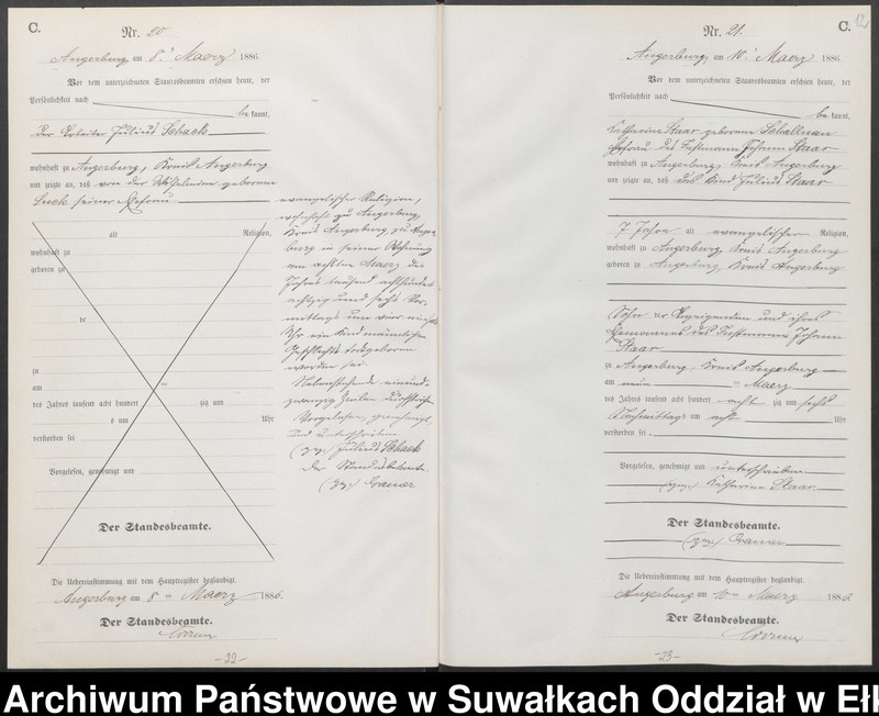 image.from.unit.number "Sterbe-Neben-Register des Preussischen Standes-Amtes Angerburg Kreis Angerburg"