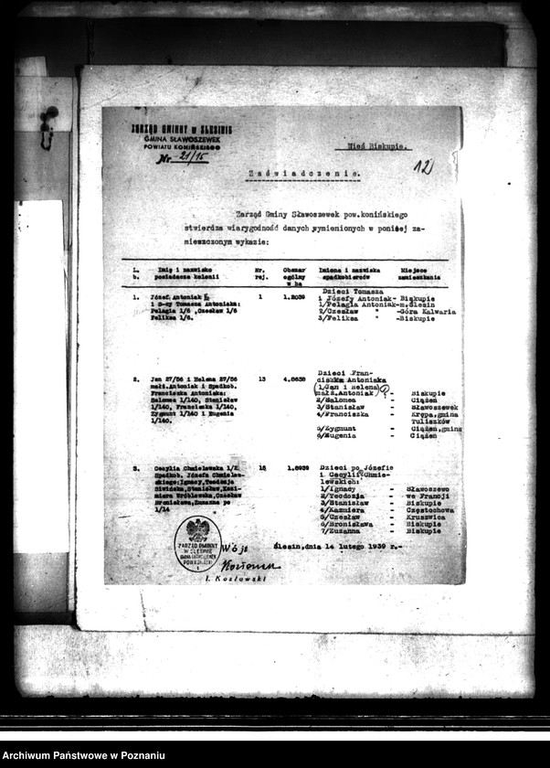 image.from.unit.number "Regulacja hipoteczna scalonych gruntów we wsi Biskupie powiatu konińskiego"