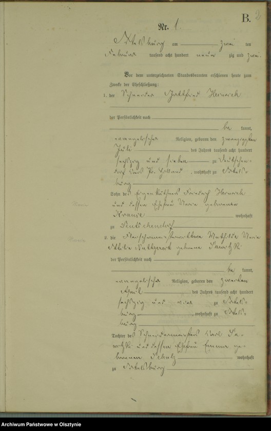 image.from.unit.number "Heiraths-Haupt-Register Nr 1 - 18"