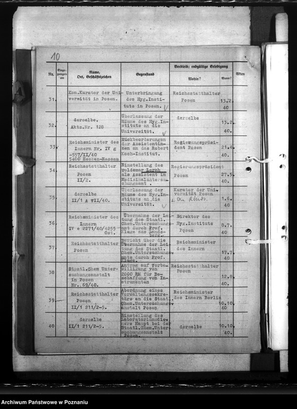 Obraz 15 z jednostki "Medizinaluntersuchungsamt - Posen"