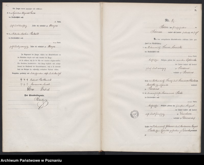 Obraz 10 z jednostki "Księga małżeństw"