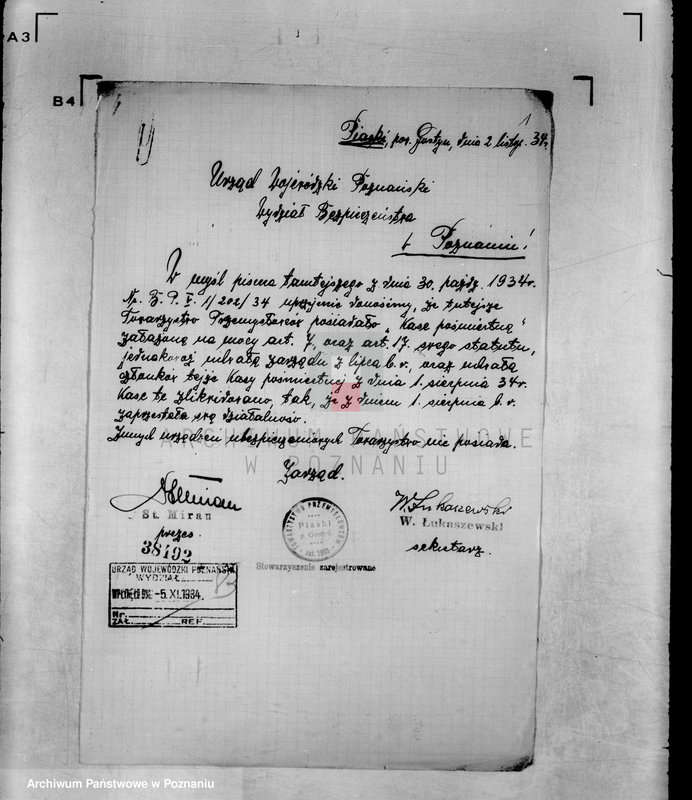 Obraz 5 z jednostki "/Działalność Ubezpieczeniowa stowarzyszeń przemysłowych/"