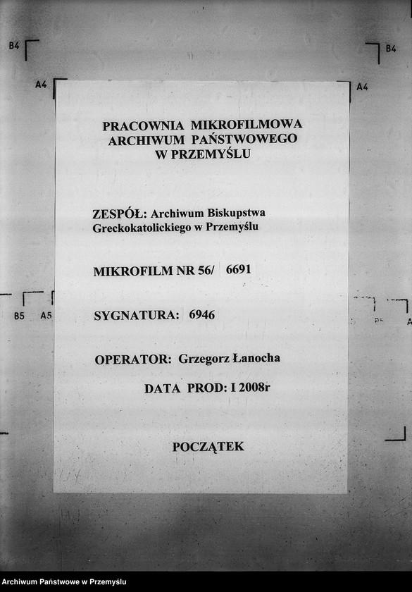 Obraz 1 z jednostki "[Kopie ksiąg metrykalnych parafii Zdynia z filiami Konieczna, Ług (dekanat Gorlice)]"