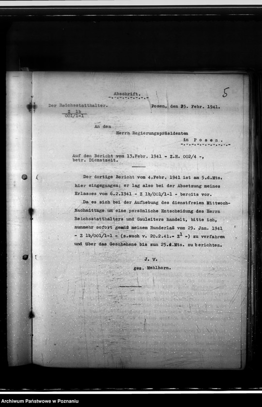 Obraz 9 z jednostki "Dienstzeit bei den Behörden"