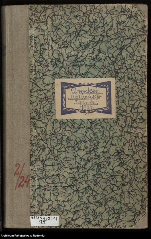 image.from.unit.number "[Duplikat akt urodzonych, zaślubionych i zmarłych parafii Przybyszew w 1920 roku]"