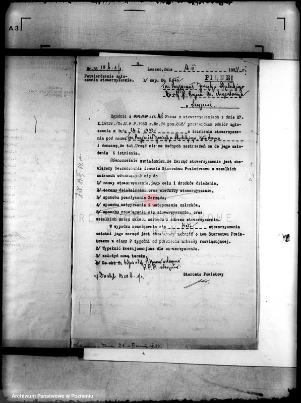 Obraz 7 z jednostki "/Towarzystwo Przyjaciół Związku Strzeleckiego w Lesznie/"