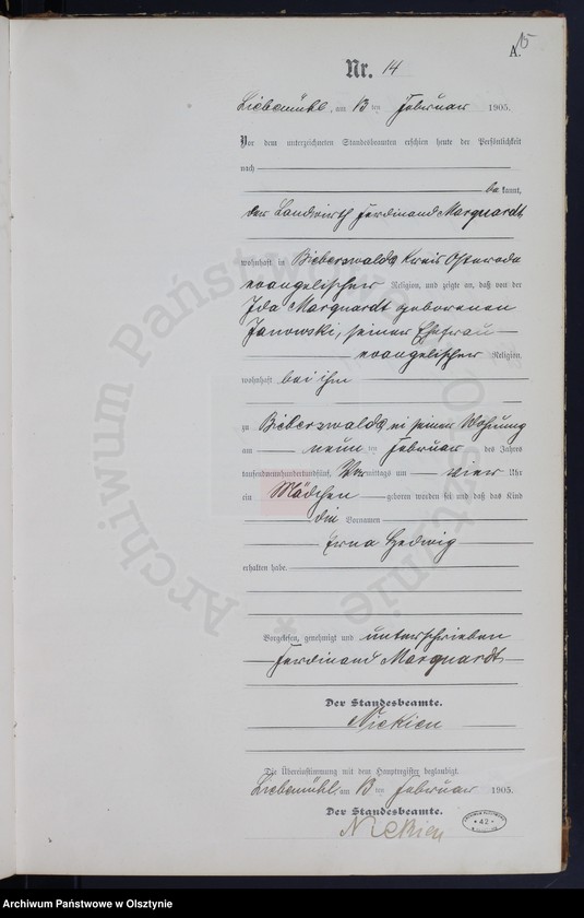 image.from.unit.number "Geburts-Neben-Register Nr 1 - 136"