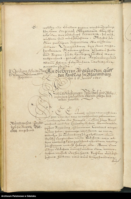 image.from.unit.number "Missiven de Anno 1685 et 1686, 1687 [Indeks alfabetyczny rzeczowy dla całego okresu]. Index Literarum [chronologiczny]. Tertius index literarum […] [adresatów]"