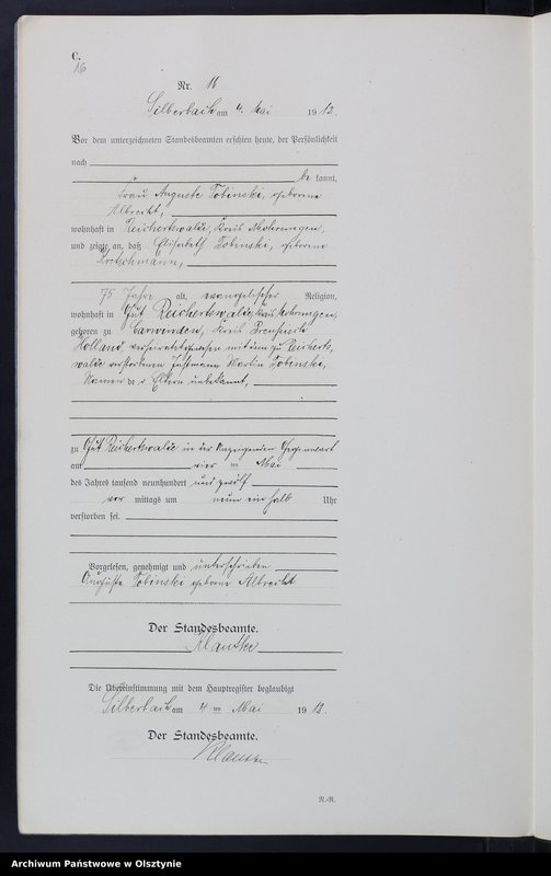 image.from.unit.number "Sterbe-Neben-Register Nr 1 - 39"