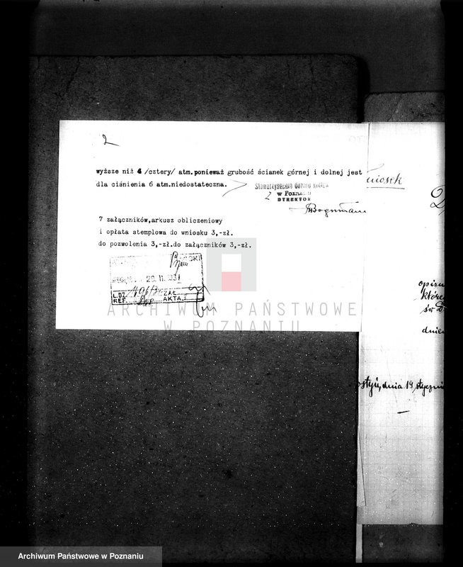 Obraz 6 z jednostki "Mleczarnia w Gostyniu, własność W. Bobczyński nr woj. kotła 1975"