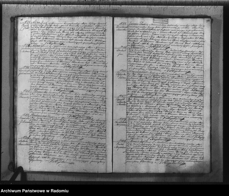 image.from.unit.number "Duplikat akt urodzonych, zaślubionych i zmarłych z parafii Głowaczew w roku 1853"