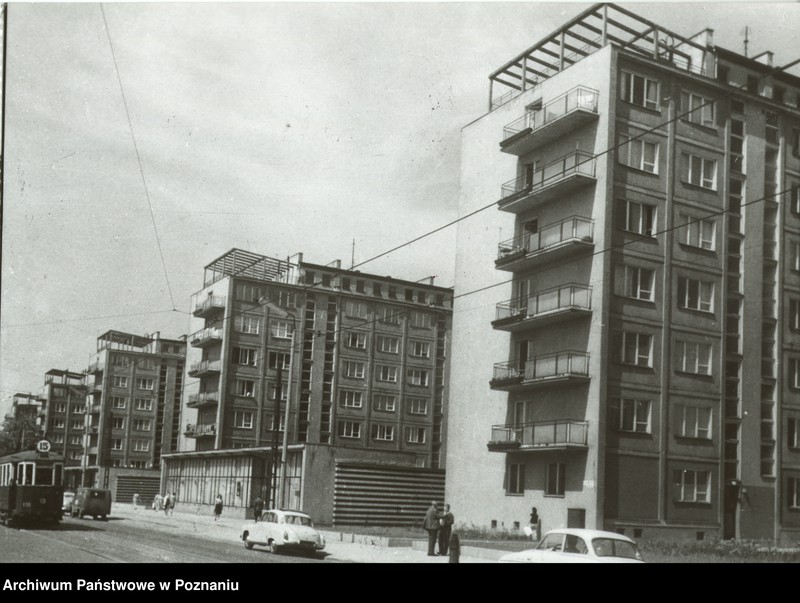 Obraz 1 z jednostki "Poznań - bloki mieszkalne na ulicy Grunwaldzkiej"