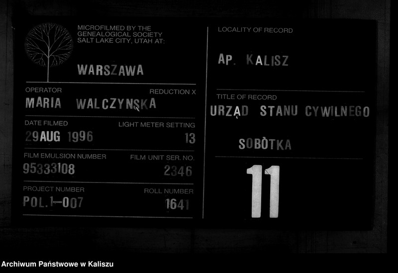 Obraz 1 z jednostki "[Księga małżeństw]"