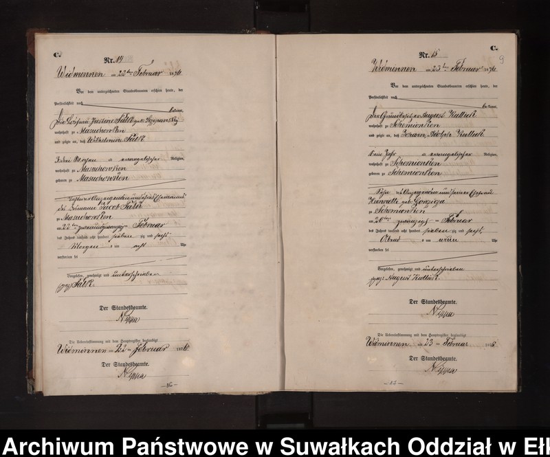 image.from.unit.number "Sterbe-Neben-Register des Preussischen Standes-Amtes Widminnen Kreis Loetzen"