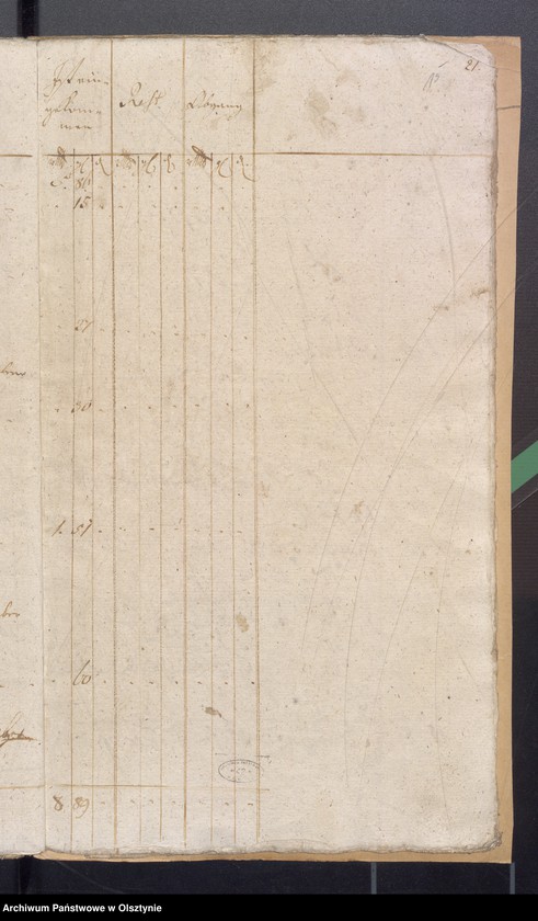 image.from.unit.number "Kobultische Kirchen Jahres Rechnung über Einnahme und Ausgabe Geld"