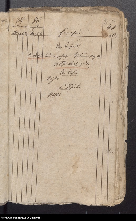 image.from.unit.number "Passenheimsche Stadt Kirchen Rechnung über Einnahme und Ausgabe"