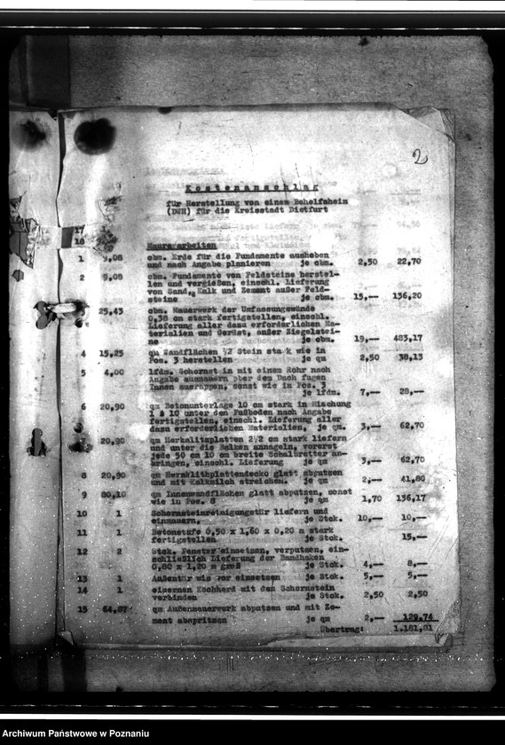 Obraz 6 z jednostki "Bau von Behelfsheimen in Altburgund (Szubin). Polenbaracken"